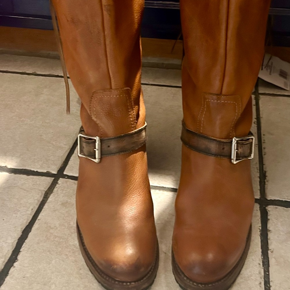 Freebird boots. Retail is $400. I’ve had them 1 yr